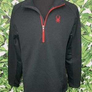 COPY - Spyder Constant Knit 1/4 Zip Pullover Sweater Men's Sz XL # 186400 Red &…